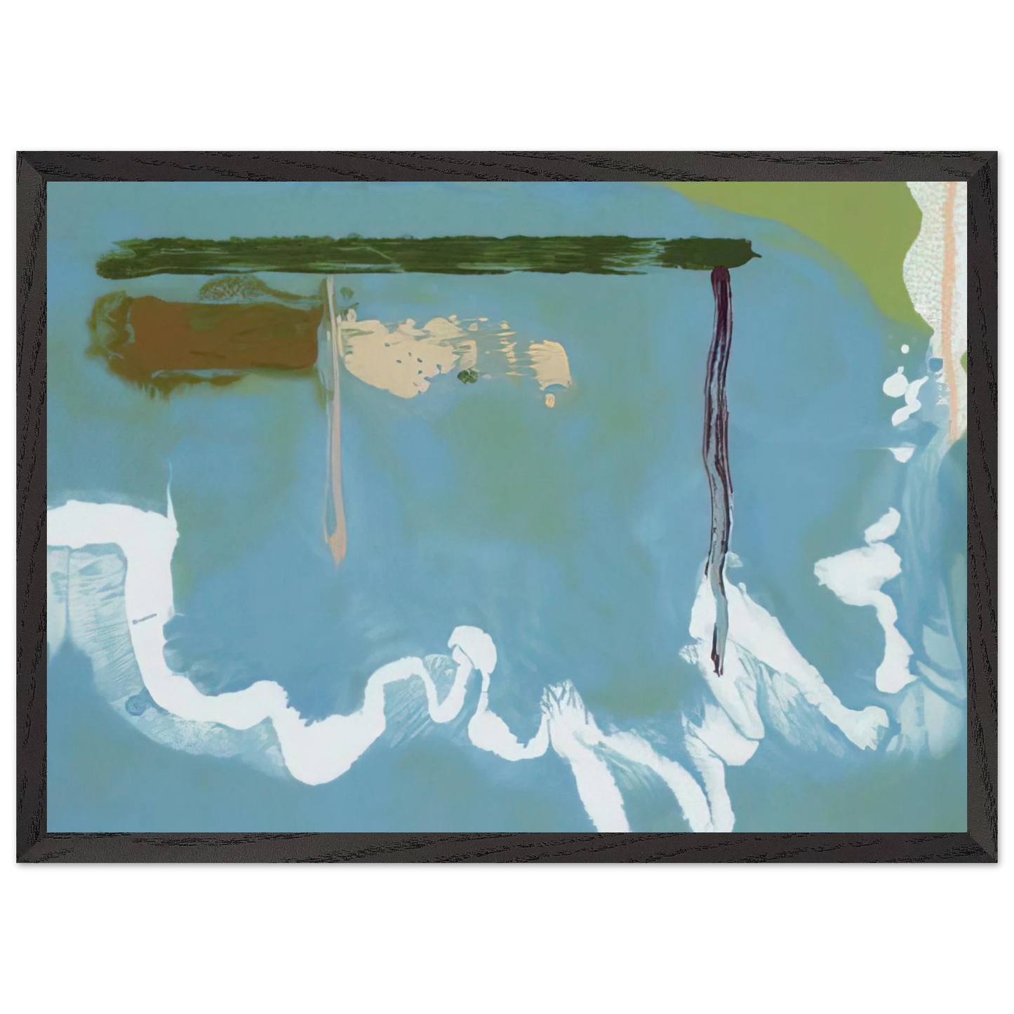 Helen Frankenthaler - Skywriting - 1997 Wall art - 30x40 cm / 12x16 inches - Fine Art Poster-canvas - -