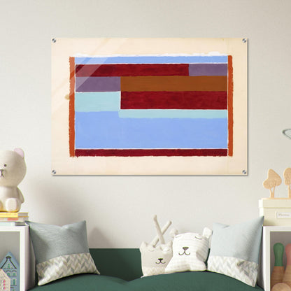 UNTITLED ABSTRACTION VIII 1937 - Josef Albers Acrylic Print - 70x100 cm / 28x40″ inches