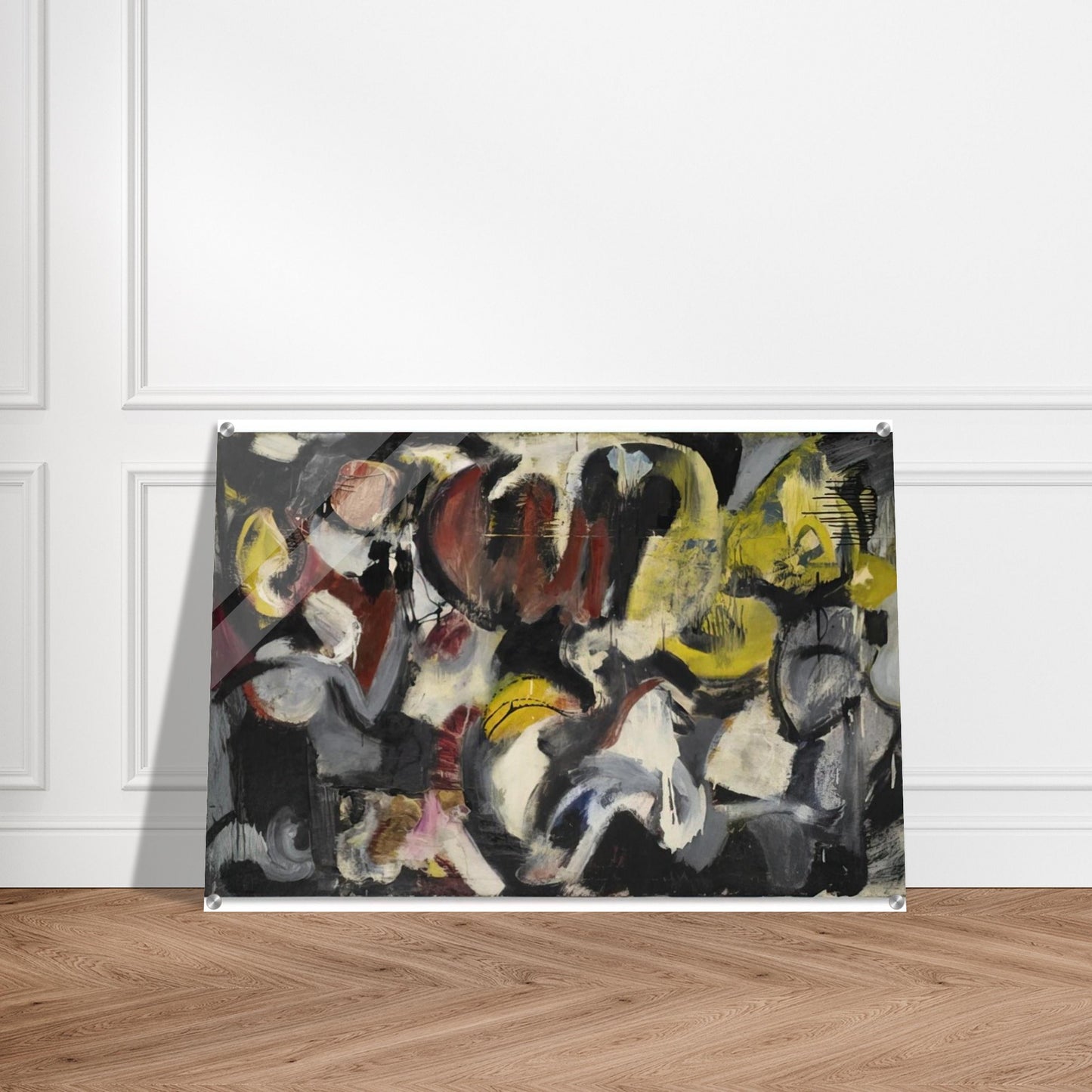 Months and Moons - Grace Hartigan Acrylic Print - 70x100 cm / 28x40″ inches
