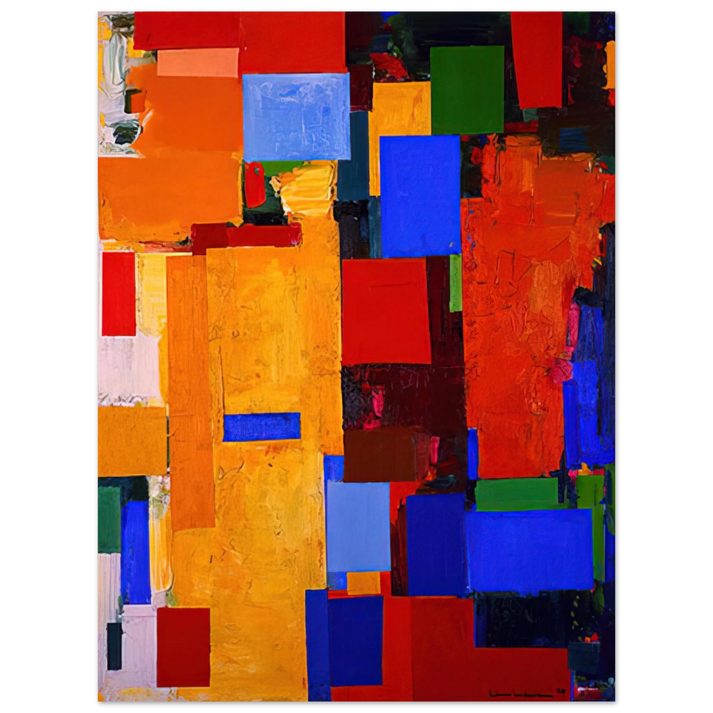 Hans Hofmann - Equinox  75x100 cm / 30x40inches Fine Art Poster