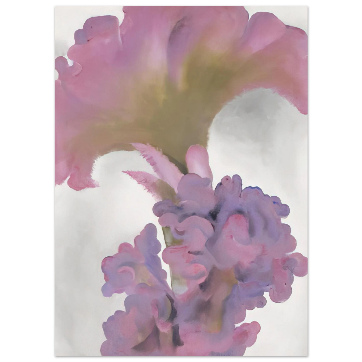 Georgia O'Keeffe - Coxcomb Fine Art Poster