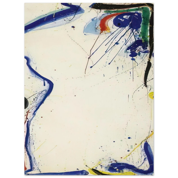 Sam Francis - Eye of Zengai  75x100 cm / 30x40inches Fine Art Poster