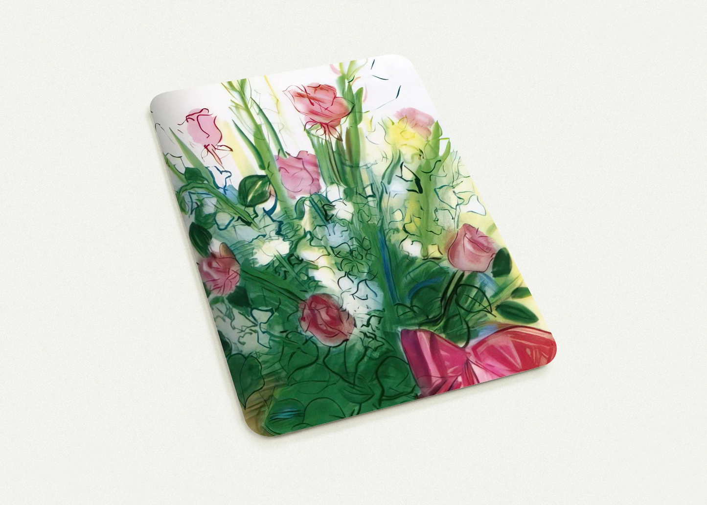 BOUQUET OF ROSES By Raoul Dufy Pack of 10 Post Cards | Raoul Dufy Post Cards | A6 (10.5 x 14.8 cm) - 4.1 x 5.8 inches