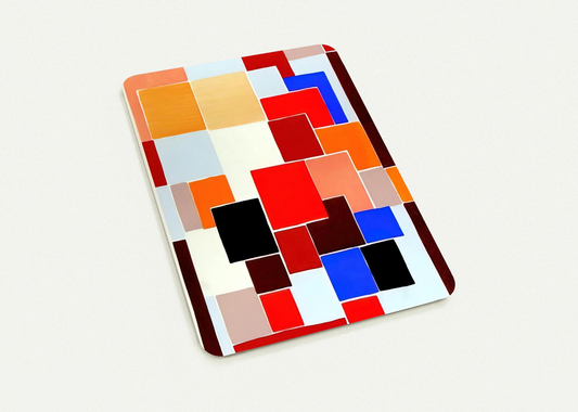DESIGN IN THE STYLE OF MONDRIAN POSSIBLY FOR A RUG FROM COMPOSITIONS COLOURS IDEAS 1931 By Sonia Delaunay Pack of 10 Post Cards | Sonia Delaunay Post Cards | A6 (10.5 x 14.8 cm) - 4.1 x 5.8 inches