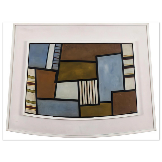 Carmelo Arden Quin - Mad II - 1945  75x100 cm / 30x40inches Fine Art Poster