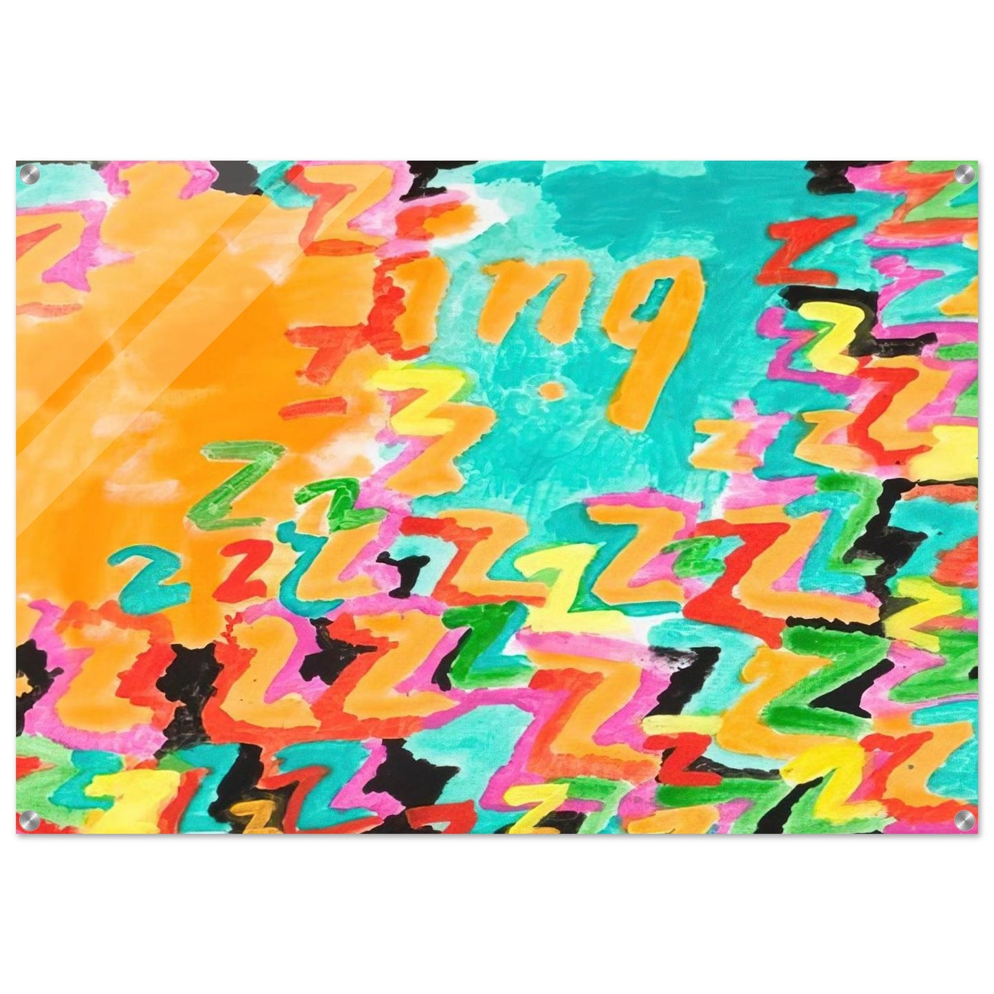 Untitled z-ing - 1984 - Paul Thek Acrylic Print - 70x100 cm / 28x40″ inches