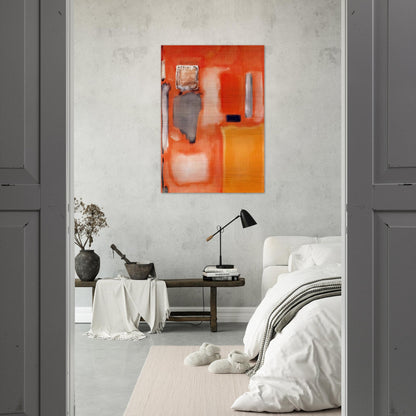 No. 19 - 1949 - Mark Rothko Brushed Aluminum Print - 70x100 cm / 28x40 inches | Mark Rothko Aluminum Print | Mark Rothko Prints