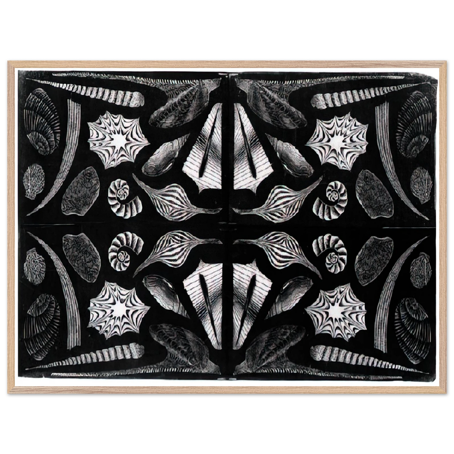 MC Escher - ESCHER (5) Wall Art - 30x40 cm / 12x16 inches - Premium Wooden Framed Poster With Fine Art Paper-canvas - White frame