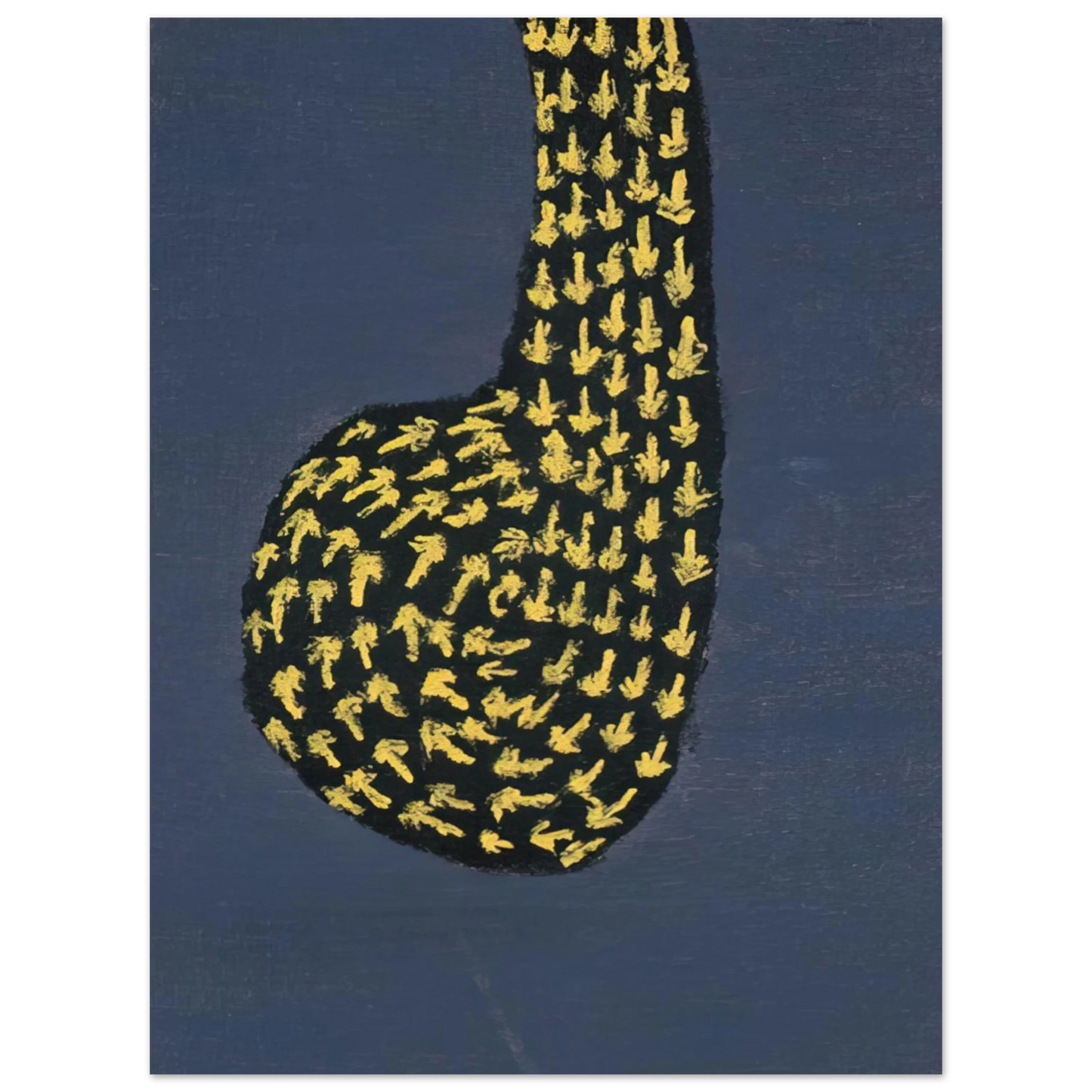 Forrest Bess - Here is a Sign - 1970  75x100 cm / 30x40inches Fine Art Poster