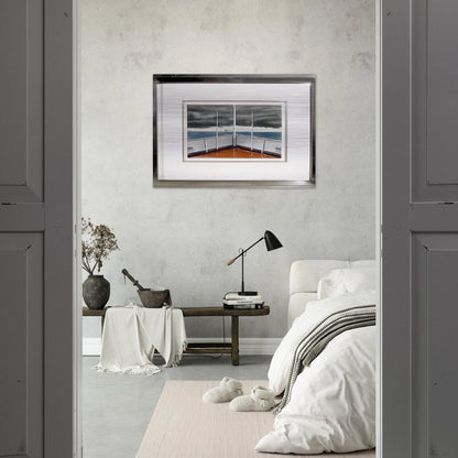 On the Great Lakes - 1953 - Clarence Holbrook Carter Brushed Aluminum Print - 70x100 cm / 28x40 inches | Clarence Holbrook Carter Aluminum Print | Clarence Holbrook Carter Prints