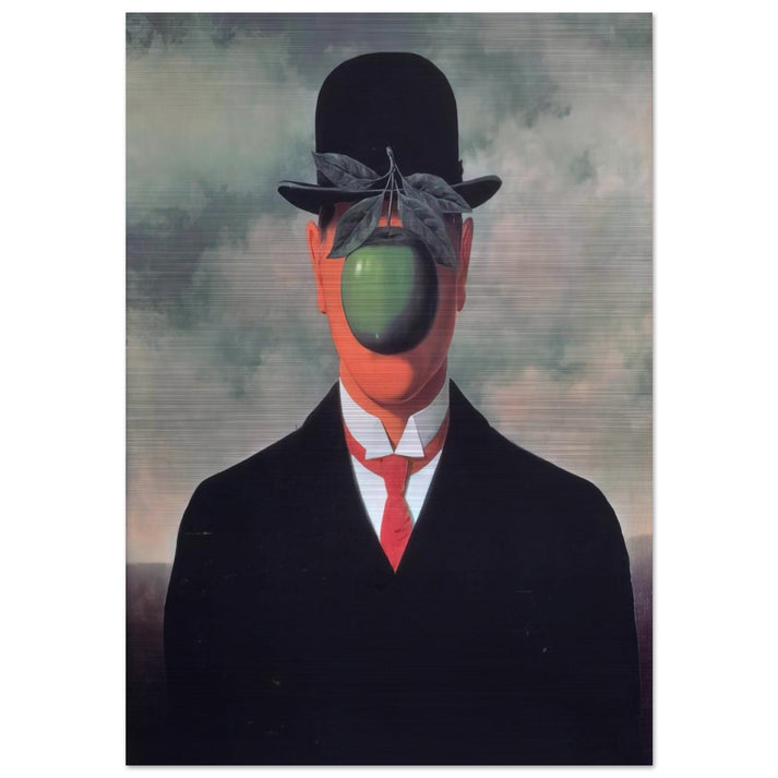 THE GREAT WAR 1964 - Rene Magritte Brushed Aluminum Print - 70x100 cm / 28x40 inches | Rene Magritte Aluminum Print | Rene Magritte Prints