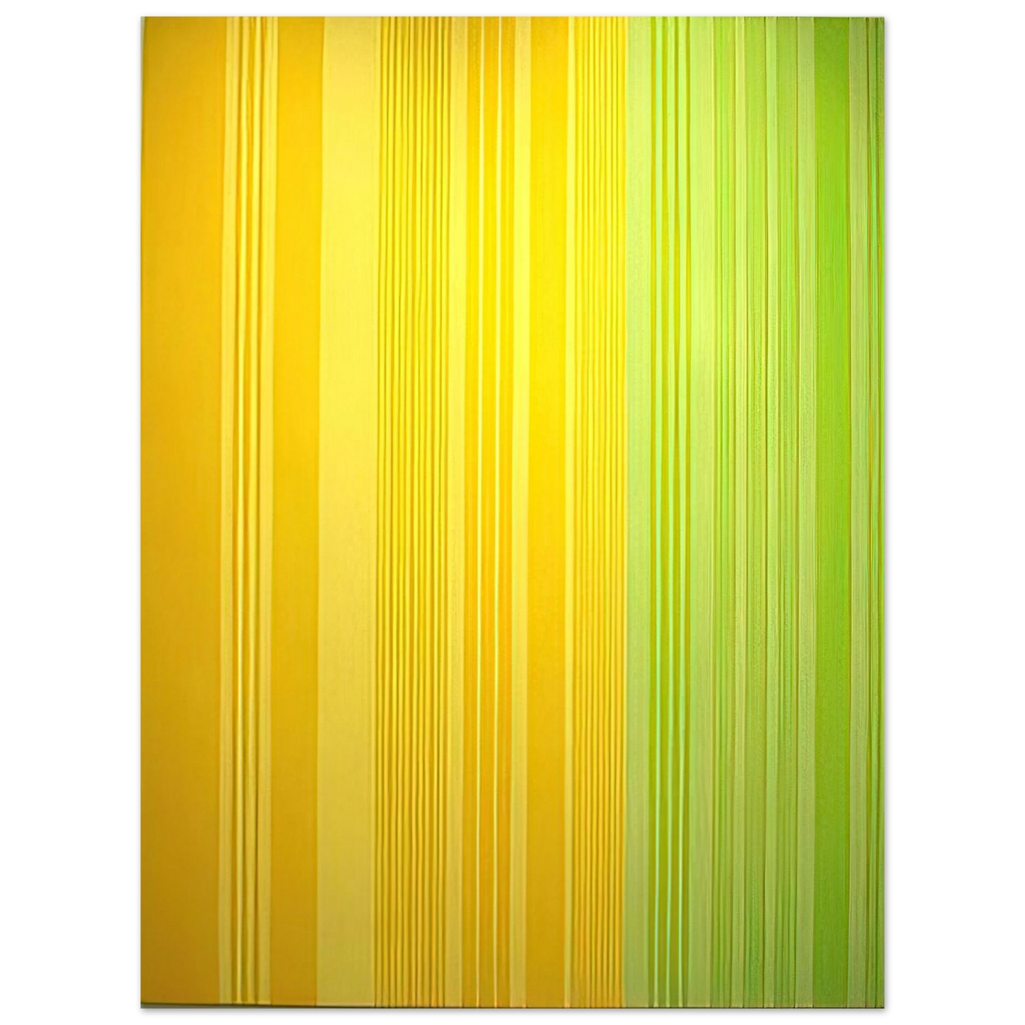 Gene Davis - Lime-Lemon - 1970  75x100 cm / 30x40inches Fine Art Poster