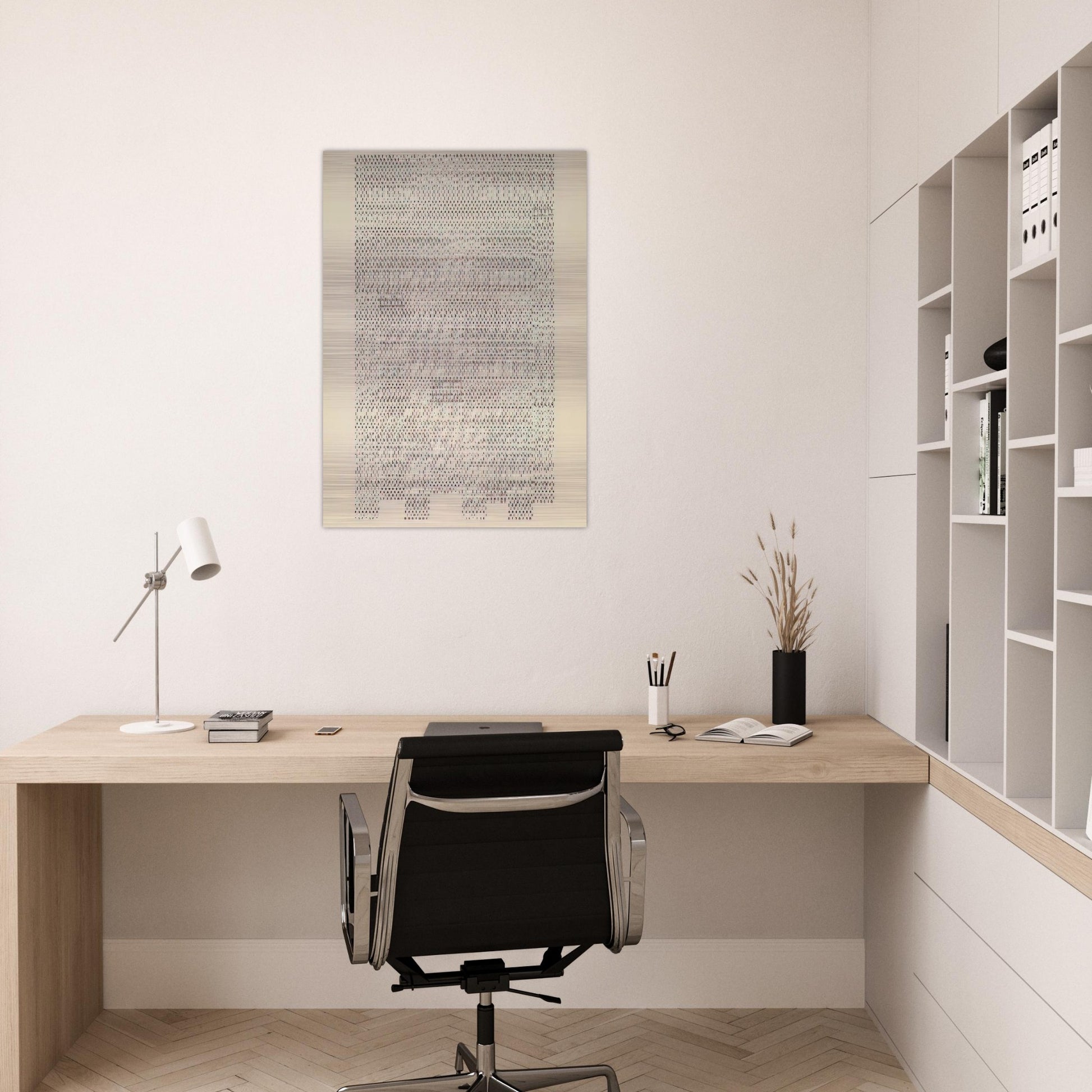 Idea - 1960 - Dieter Roth Brushed Aluminum Print - 70x100 cm / 28x40 inches | Dieter Roth Aluminum Print | Dieter Roth Prints