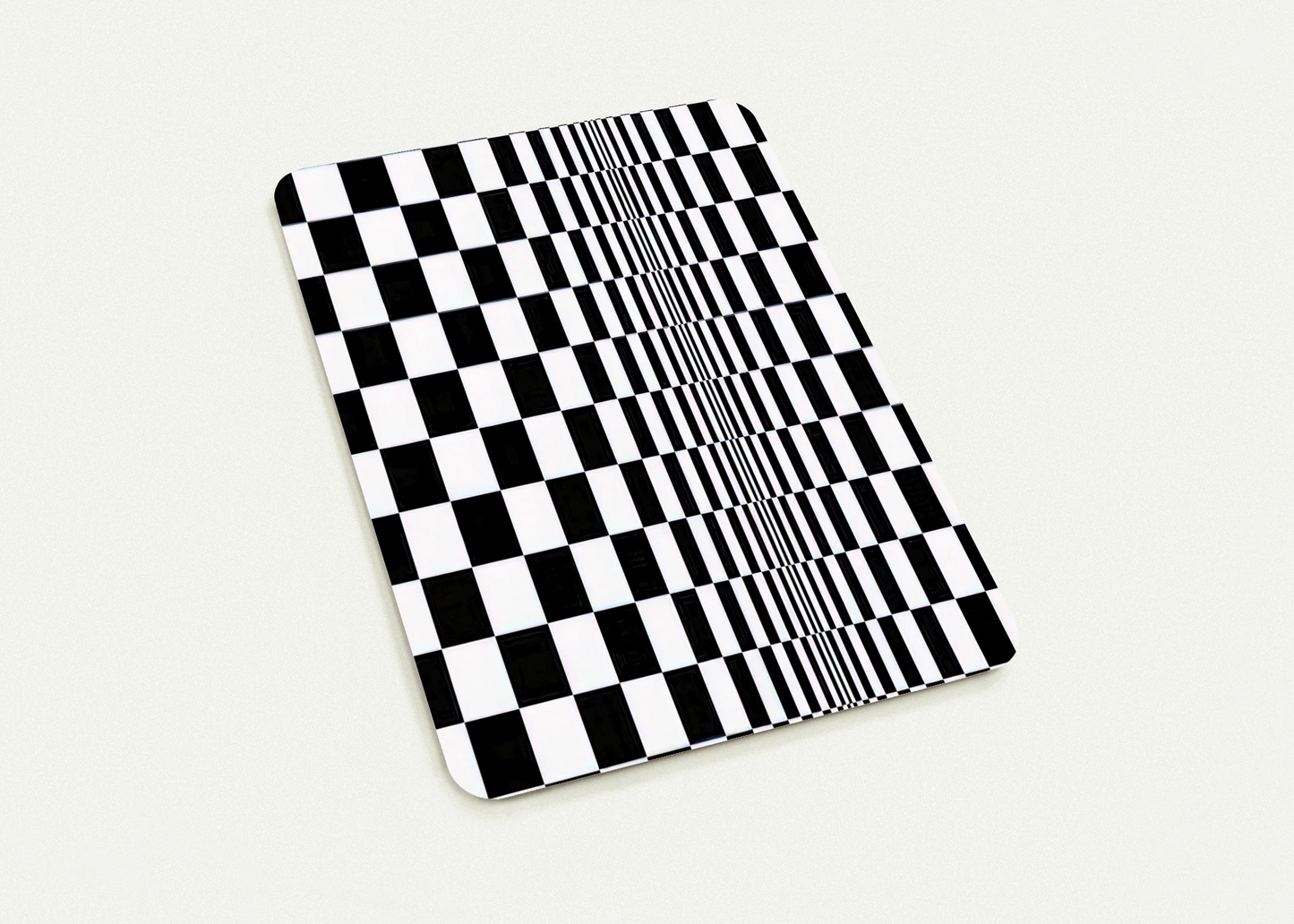 MOVEMENT IN SQUARES 1961 By Bridget Riley Pack of 10 Post Cards | Bridget Riley Post Cards | A6 (10.5 x 14.8 cm) - 4.1 x 5.8 inches