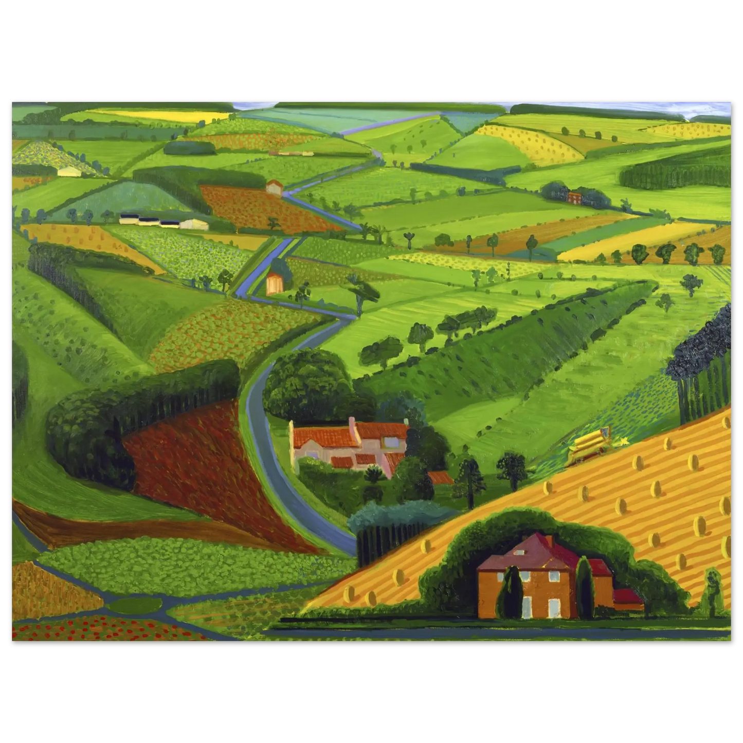 David Hockney - David Hockney Wall art - 30x40 cm / 12x16 Inches - Fine Art Poster - -