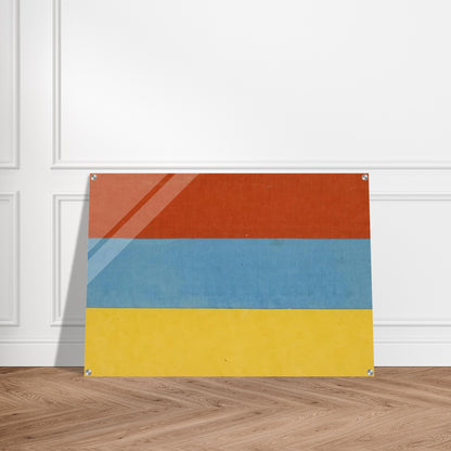 Red, Blue, Yellow - Ellsworth Kelly Acrylic Print - 70x100 cm / 28x40″ inches