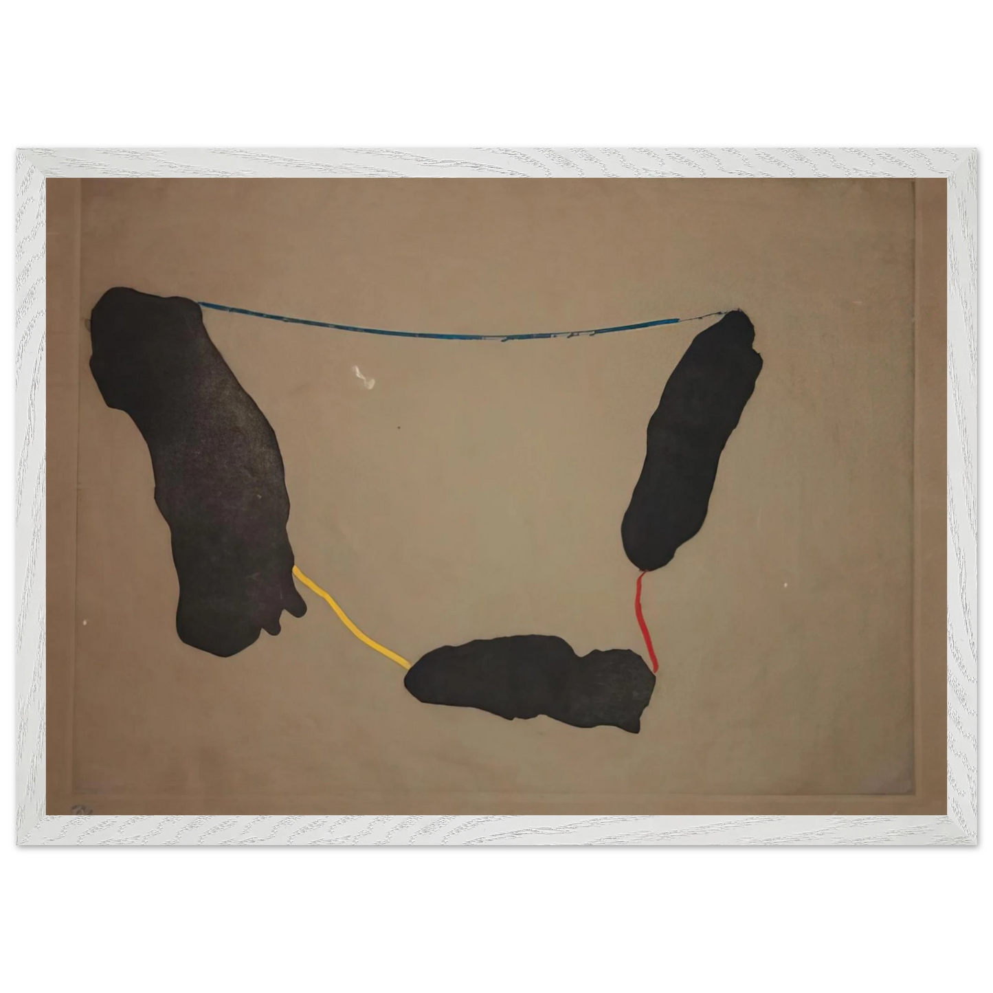 Helen Frankenthaler - Connected By Joy - 1973 Wall art - A1 (59.4 x 84.1  cm) - Fine Art Poster-canvas - -
