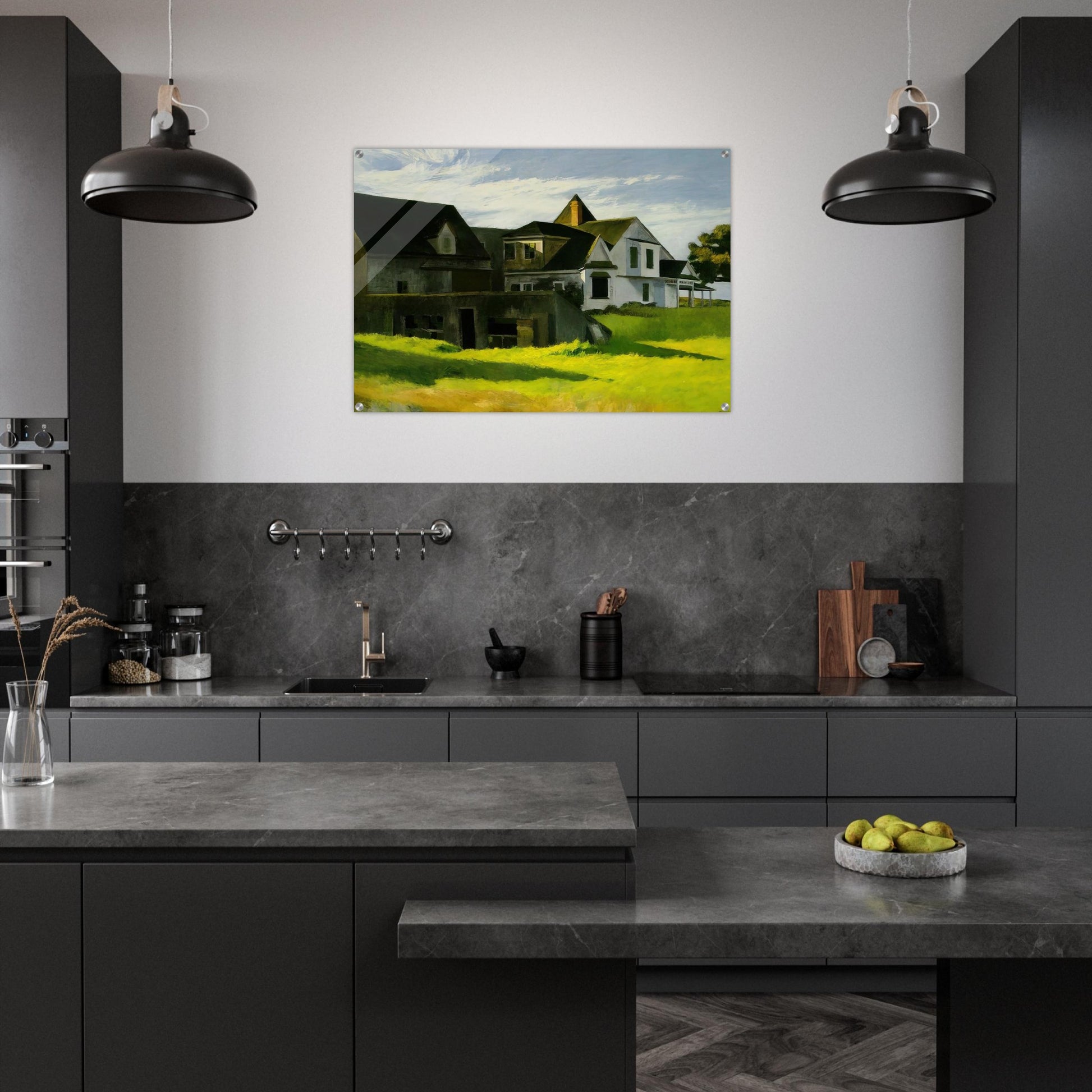 Cape Cod Afternoon - Edward Hopper Acrylic Print - 70x100 cm / 28x40″ inches