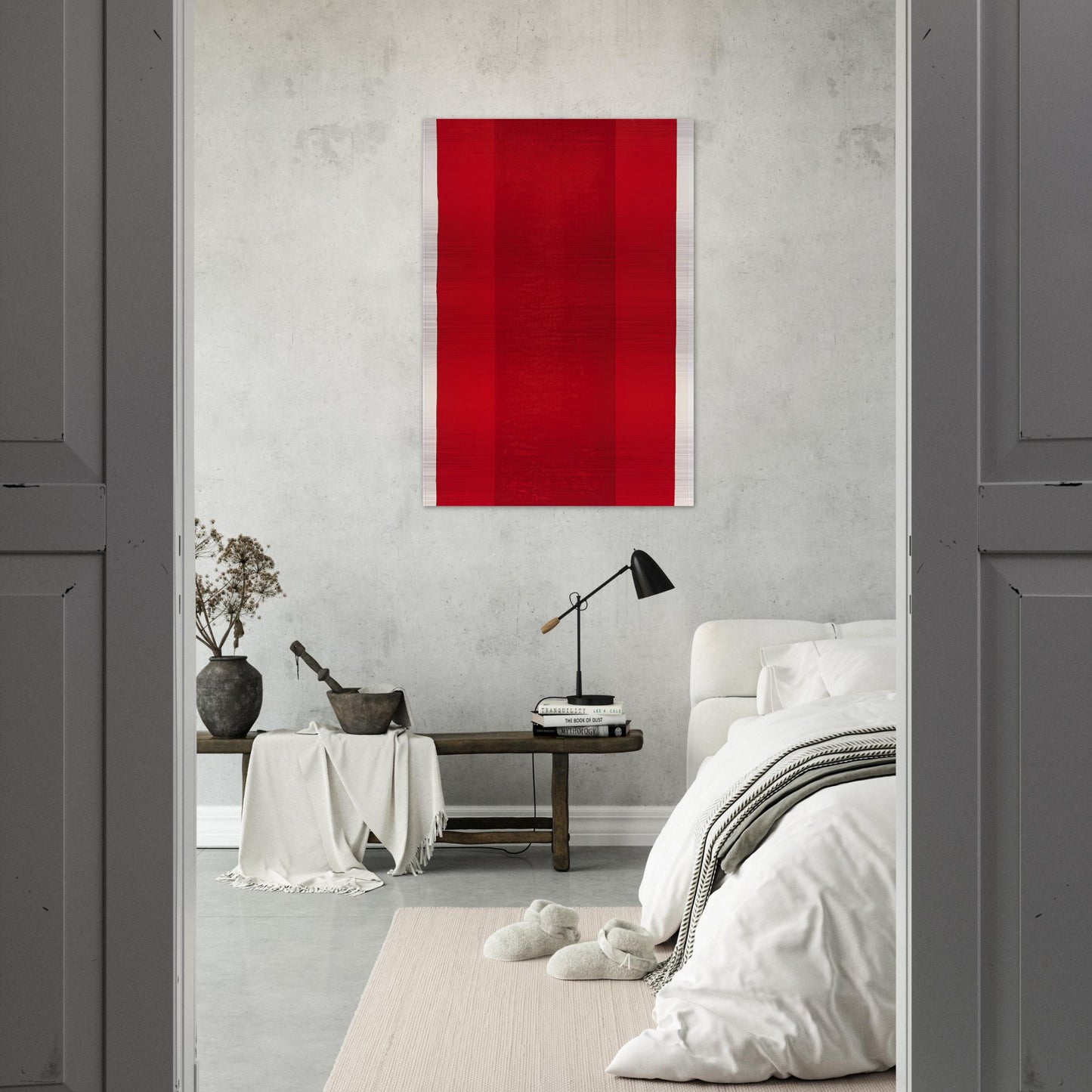Canto XV - Barnett Newman Brushed Aluminum Print - 70x100 cm / 28x40 inches | Barnett Newman Aluminum Print | Barnett Newman Prints