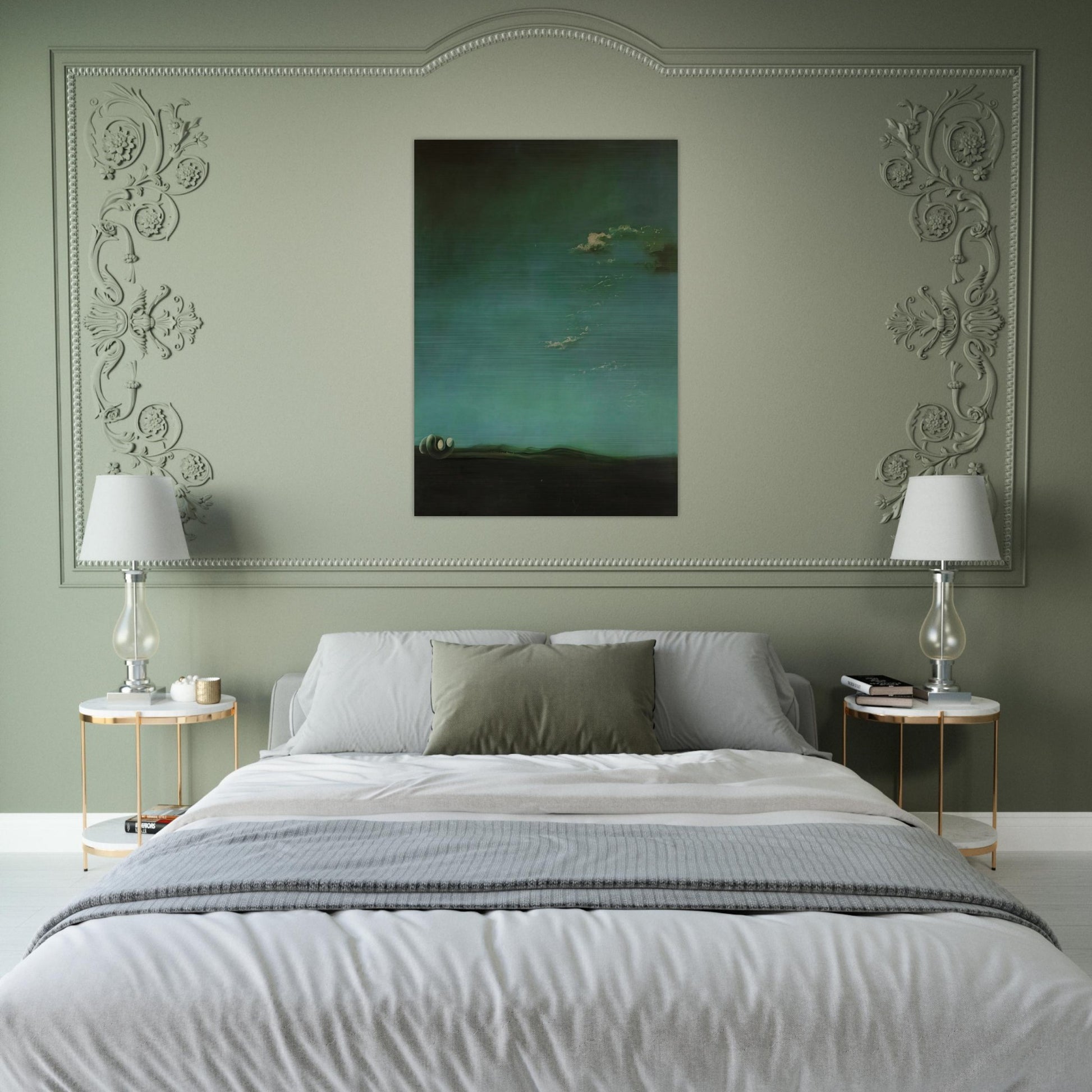 HYPNAGOGIC MONUMENT - Salvador Dali Brushed Aluminum Print - 70x100 cm / 28x40 inches | Salvador Dali Aluminum Print | Salvador Dali Prints