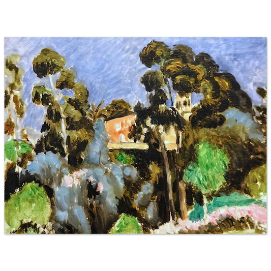 Henri Matisse - EUCALYPTUS MONT ALBAN 1918  75x100 cm / 30x40inches Fine Art Poster