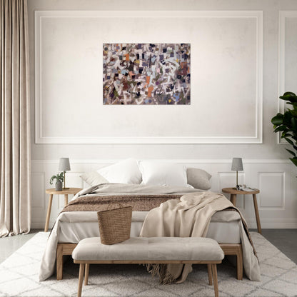 Number 15 - 1953 - Bradley Walker Tomlin Acrylic Print - 70x100 cm / 28x40″ inches | Bradley Walker Tomlin Wall Art | Bradley Walker Tomlin Prints