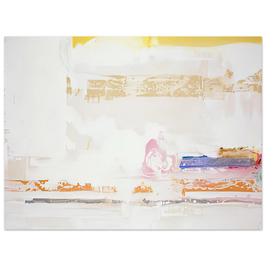 Helen Frankenthaler - Snow Basin, 1990- Wall Art - 21x29.7 cm / 8x12" - Fine Art Poster-canvas - -