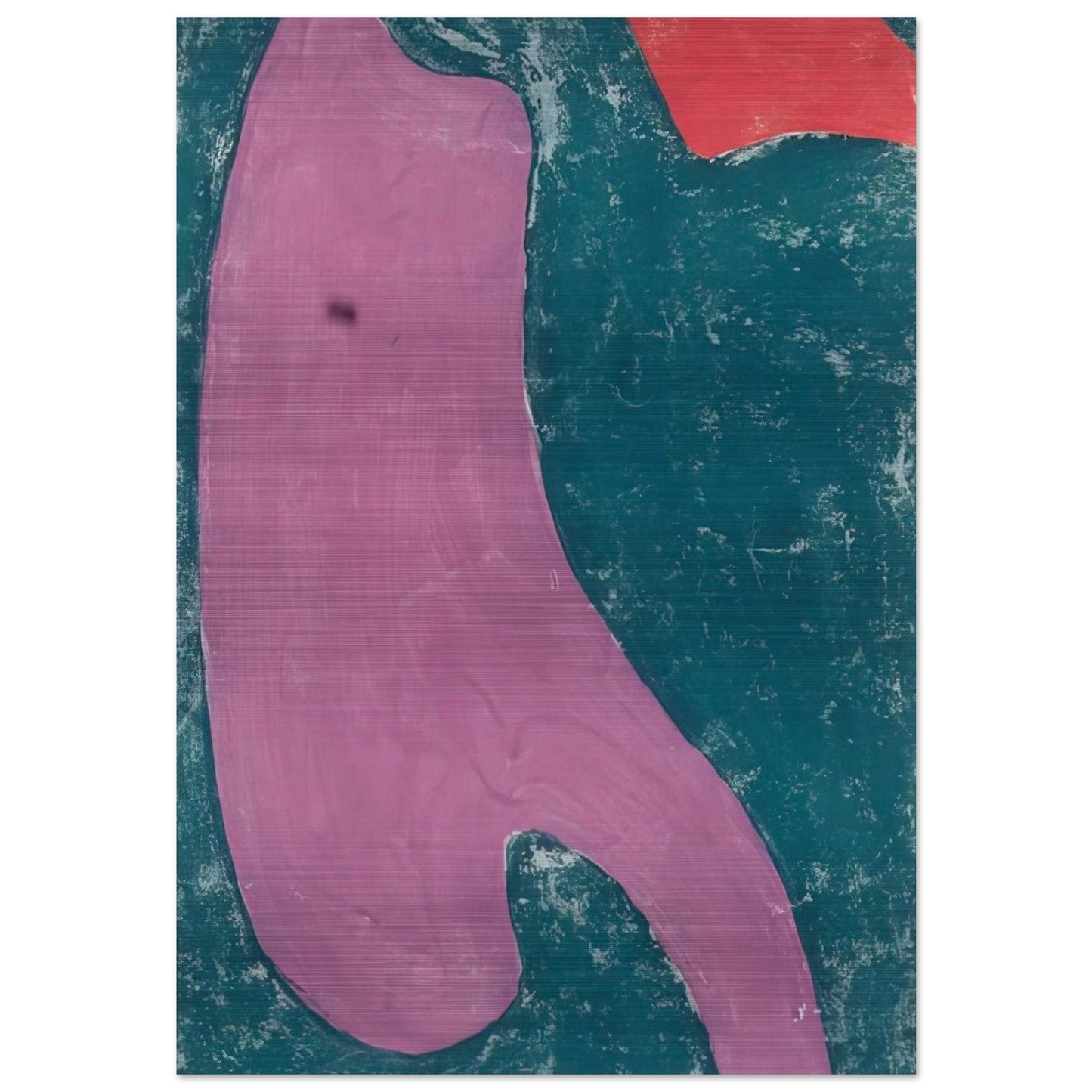 Etude de tissu - 1946 - Serge Poliakoff Brushed Aluminum Print - 70x100 cm / 28x40 inches | Serge Poliakoff Aluminum Print | Serge Poliakoff Prints