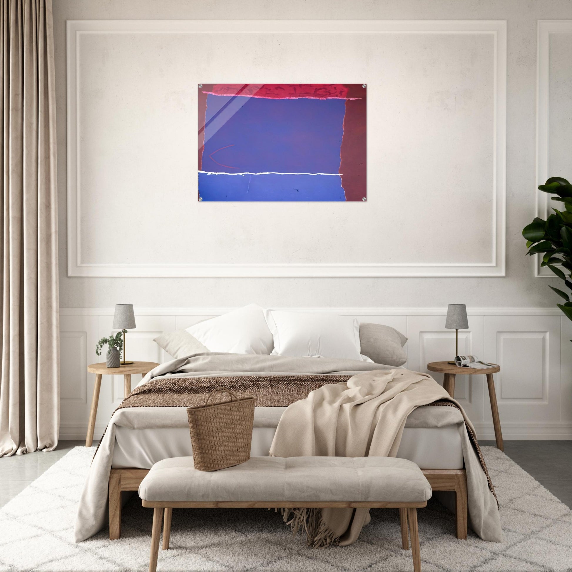 Infinity Field, Lefkada Series - 1980 - Theodoros Stamos Acrylic Print - 70x100 cm / 28x40″ inches