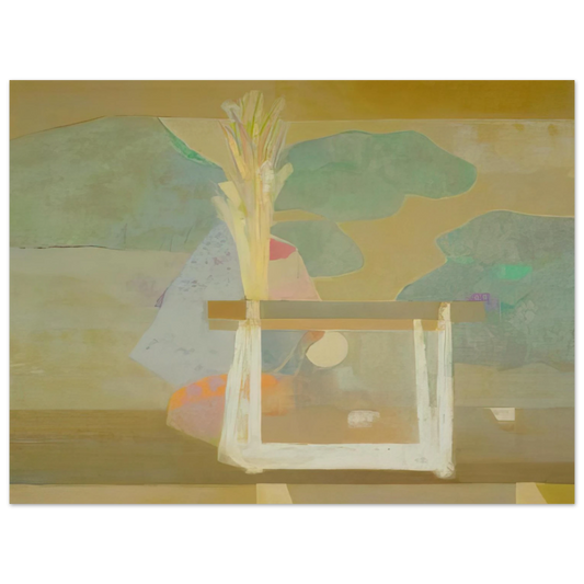 Kenzo Okada - A Well - 1966  75x100 cm / 30x40inches Fine Art Poster