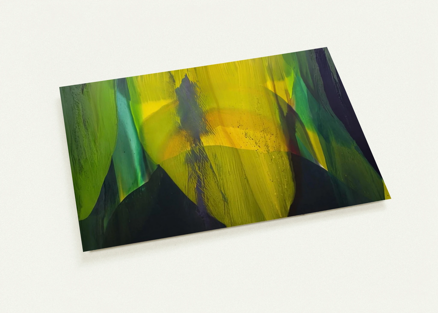 Phenomena Lasting Dawn - 1977 By Paul Jenkins Pack of 10 Post Cards | Paul Jenkins Post Cards | A6 (10.5 x 14.8 cm) - 4.1 x 5.8 inches