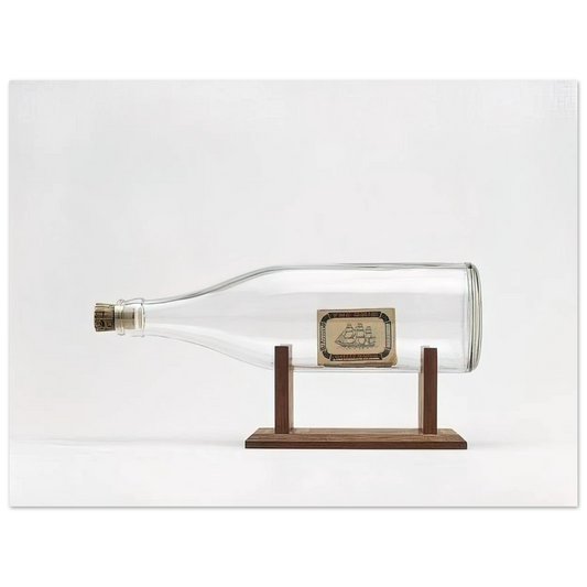 Billy Apple - Ship in a Bottle - 1963  75x100 cm / 30x40inches Fine Art Poster