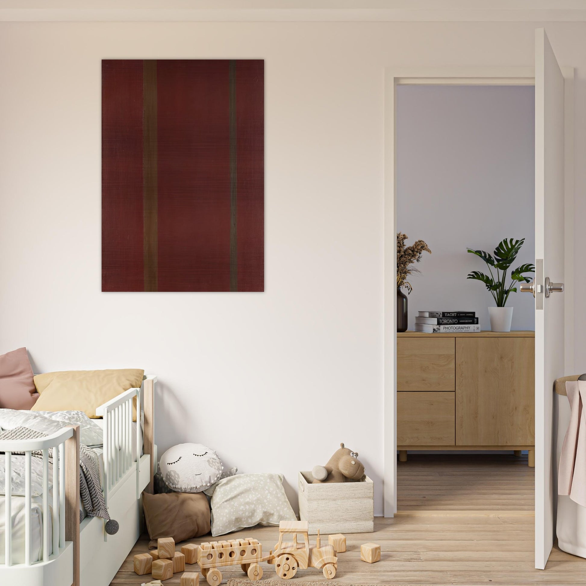 Galaxy - Barnett Newman Brushed Aluminum Print - 70x100 cm / 28x40 inches | Barnett Newman Aluminum Print | Barnett Newman Prints
