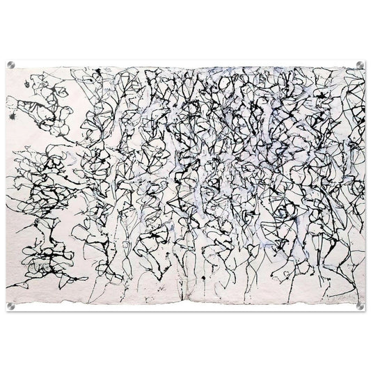 Don't Bungle the Jungle - 1989 - Brice Marden Acrylic Print - 70x100 cm / 28x40″ inches