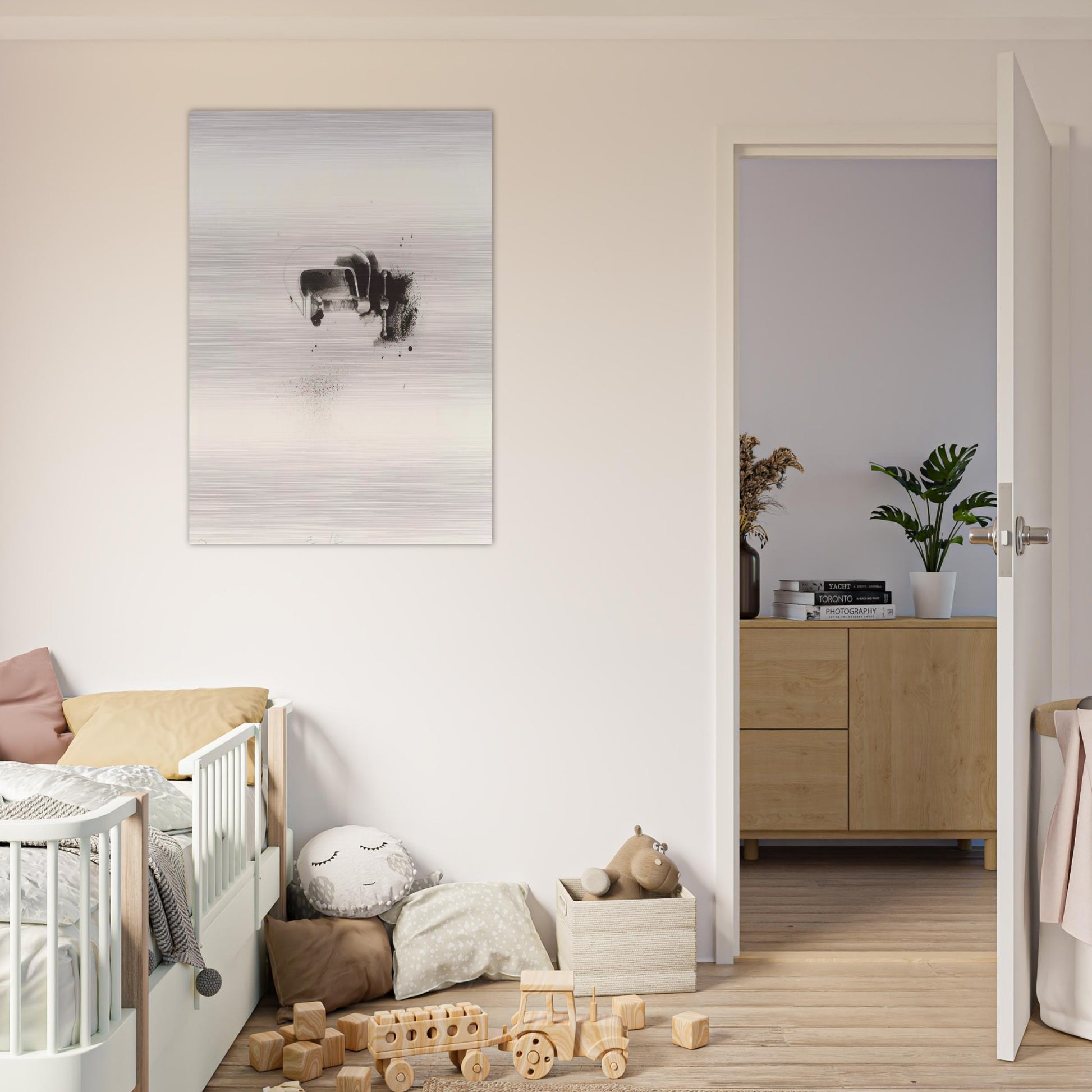 UNTITLED FROM TEN WINTER TOOLS 1973 4 - Jim Dine Brushed Aluminum Print - 70x100 cm / 28x40 inches | Jim Dine Aluminum Print | Jim Dine Prints