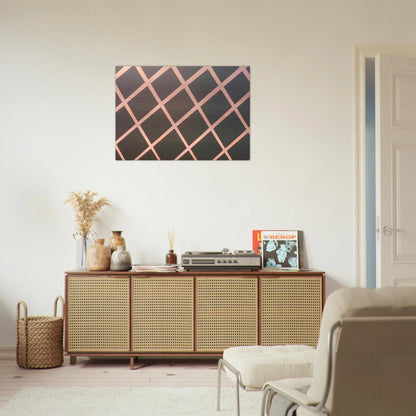 Flamingo - 1970 - Jeremy Moon Brushed Aluminum Print - 70x100 cm / 28x40 inches | Jeremy Moon Aluminum Print | Jeremy Moon Prints