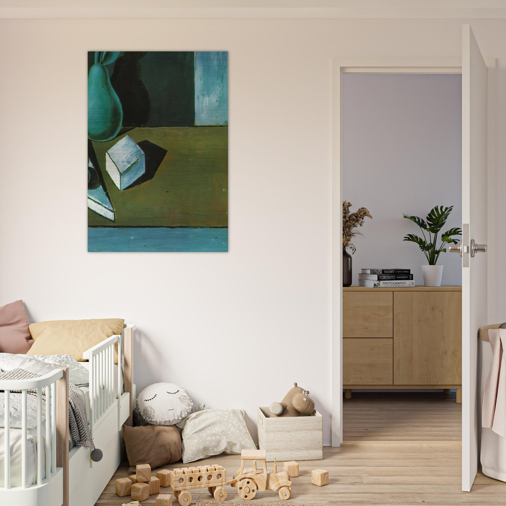 STILL LIFE 5 - Salvador Dali Brushed Aluminum Print - 70x100 cm / 28x40 inches | Salvador Dali Aluminum Print | Salvador Dali Prints