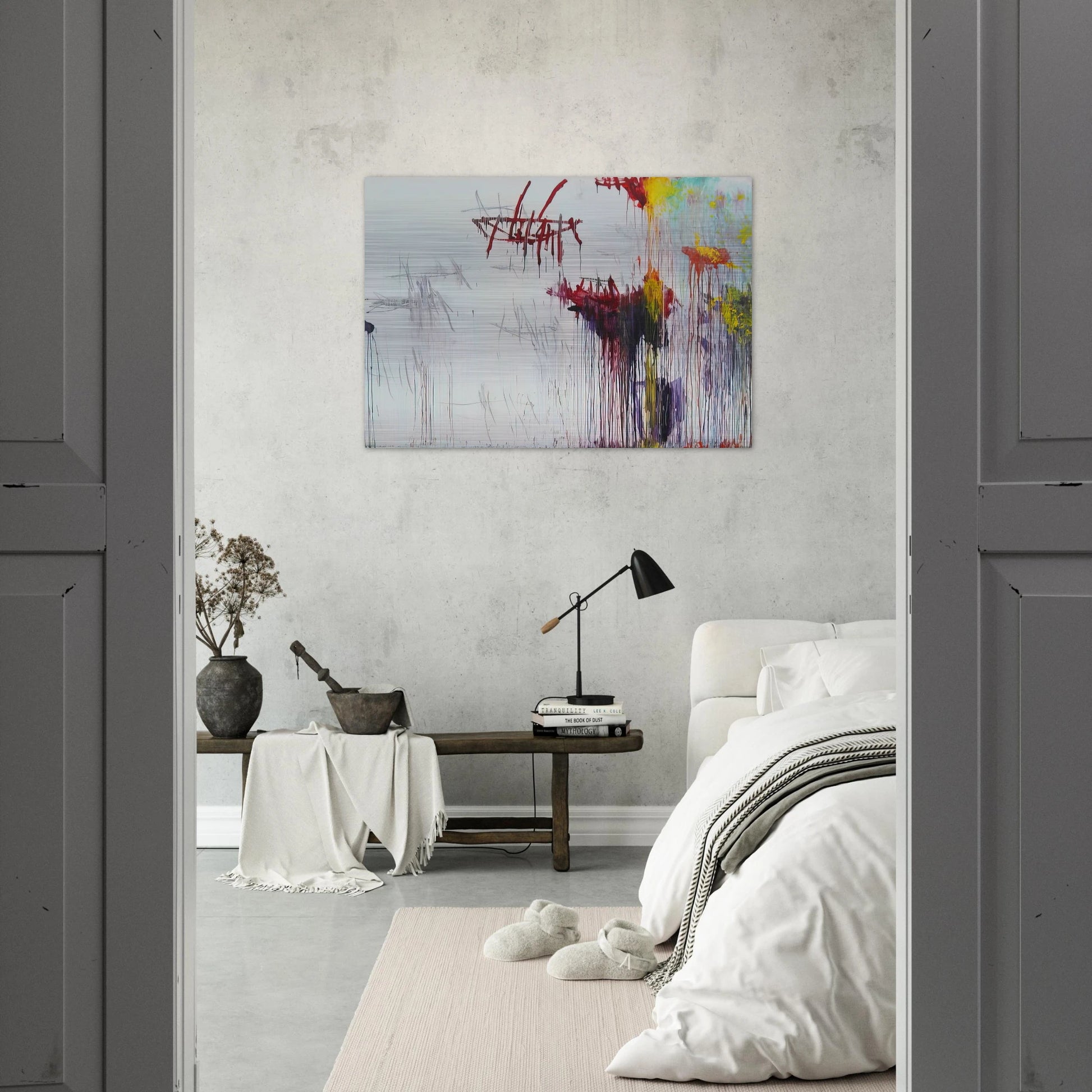 Lepanto, Part VI - Cy Twombly Brushed Aluminum Print - 70x100 cm / 28x40 inches | Cy Twombly Aluminum Print | Cy Twombly Prints