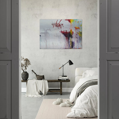 Lepanto, Part VI - Cy Twombly Brushed Aluminum Print - 70x100 cm / 28x40 inches | Cy Twombly Aluminum Print | Cy Twombly Prints