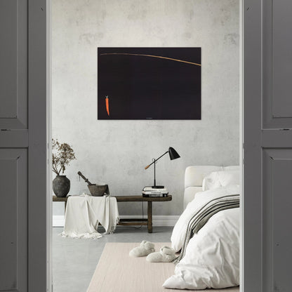 HI HONEY 1981 - Edward Ruscha Brushed Aluminum Print - 70x100 cm / 28x40 inches | Edward Ruscha Aluminum Print | Edward Ruscha Prints