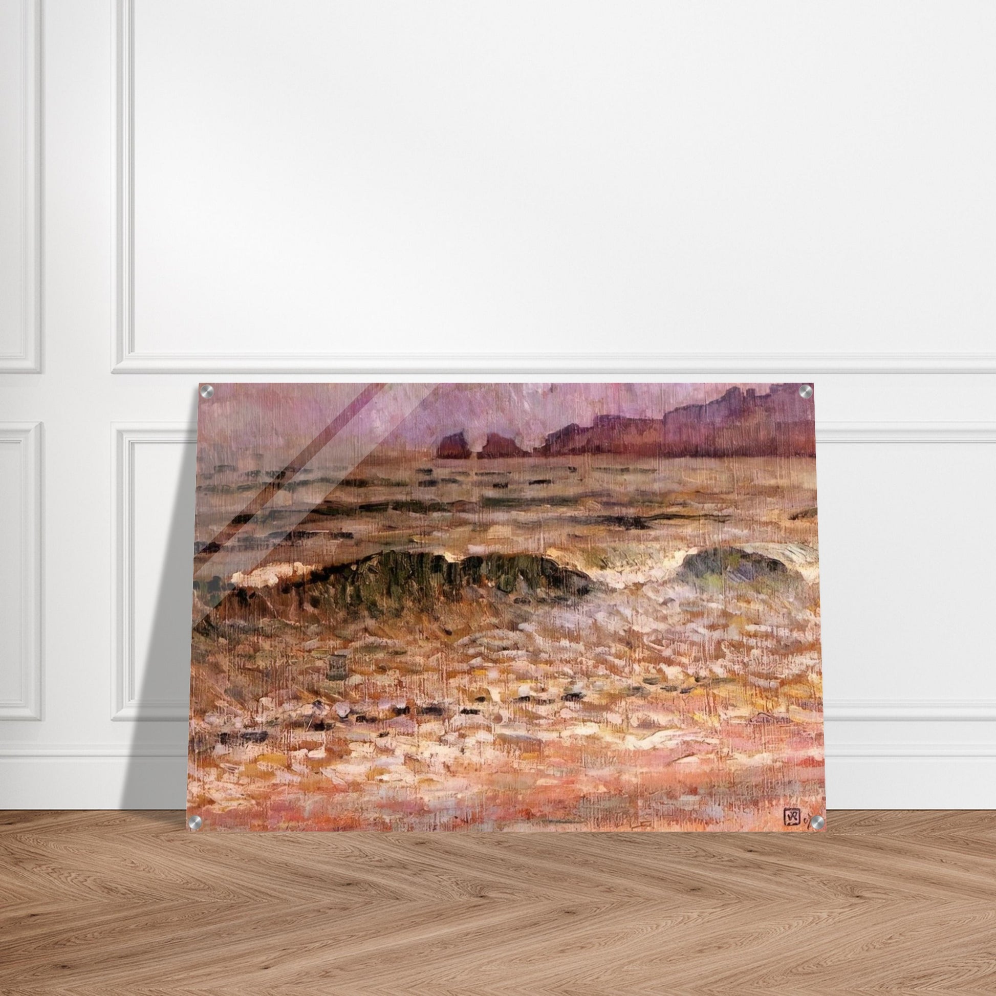RAIN JERSEY 1907 - Theo van Rysselberghe Acrylic Print - 70x100 cm / 28x40″ inches | Theo van Rysselberghe Wall Art | Theo van Rysselberghe Prints