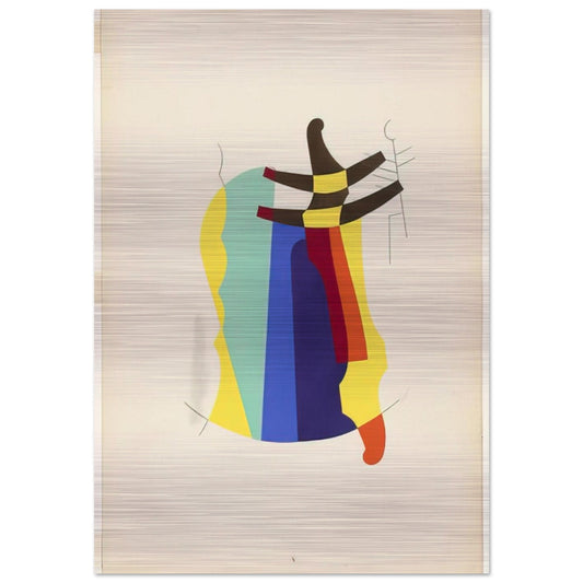 LEGEND FROM THE PORTFOLIO REVOLVING DOORS 1926 - Man Ray Brushed Aluminum Print - 70x100 cm / 28x40 inches | Man Ray Aluminum Print | Man Ray Prints