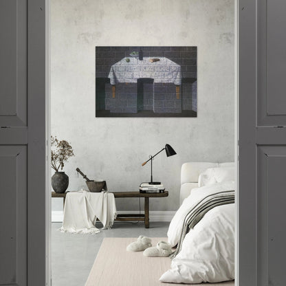 THE ENDEARING TRUTH 1966 - Rene Magritte Brushed Aluminum Print - 70x100 cm / 28x40 inches | Rene Magritte Aluminum Print | Rene Magritte Prints