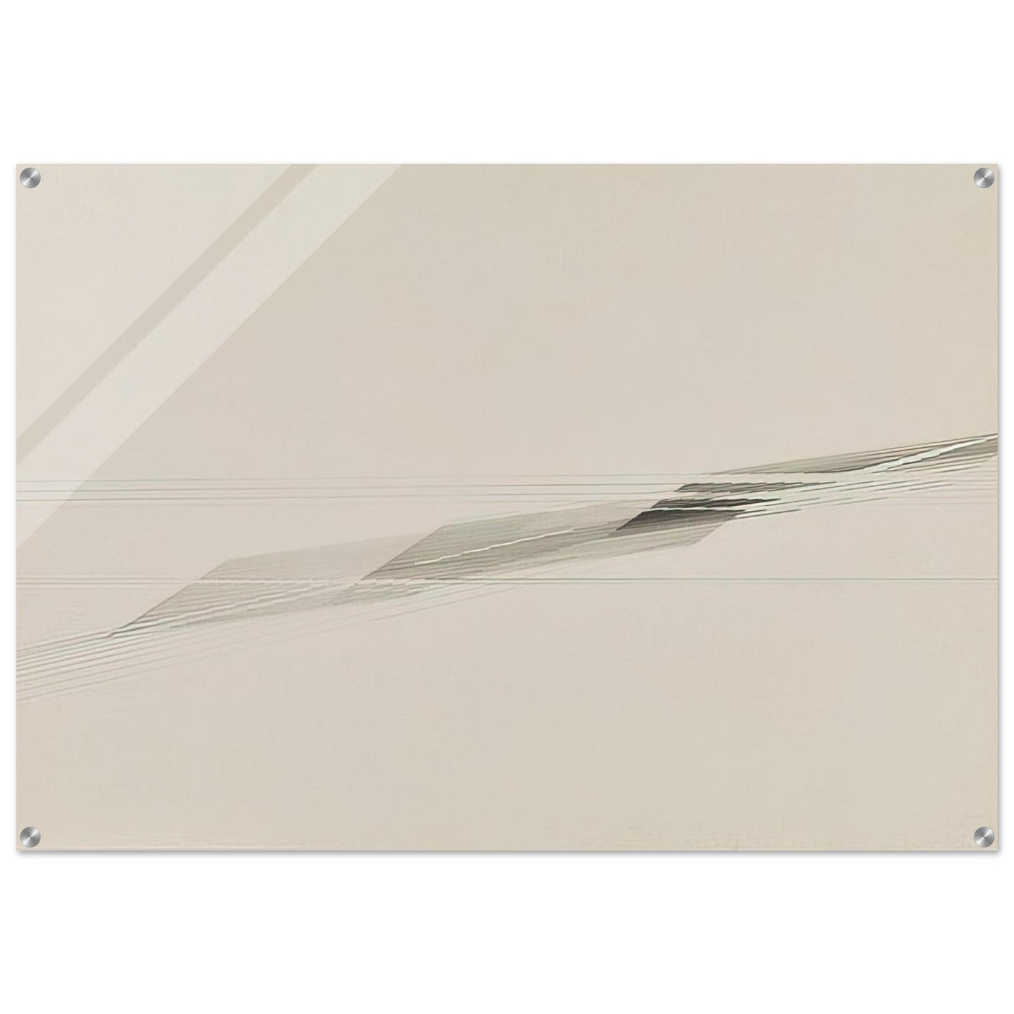 Untitled - Minimalism - Nasreen Mohamedi Acrylic Print - 70x100 cm / 28x40″ inches