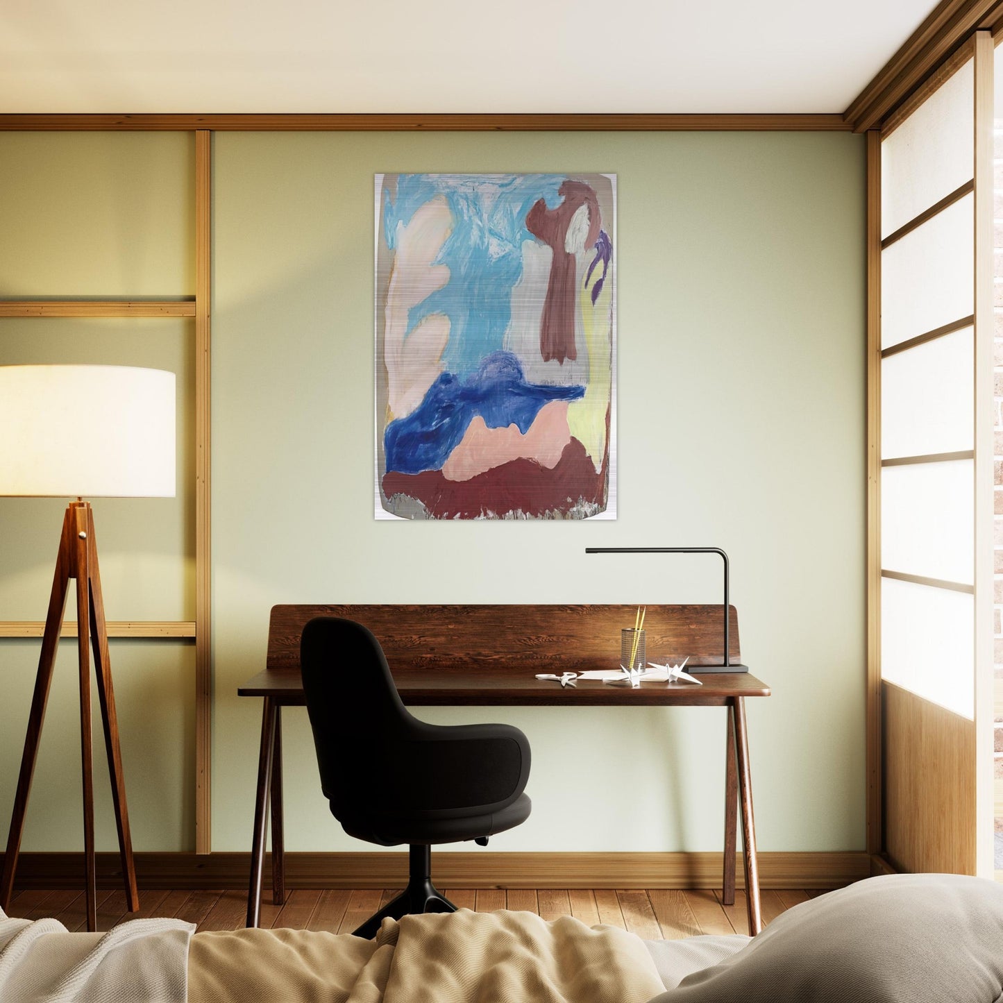 Promenade - 1985 - Ron Gorchov Brushed Aluminum Print - 70x100 cm / 28x40 inches | Ron Gorchov Aluminum Print | Ron Gorchov Prints