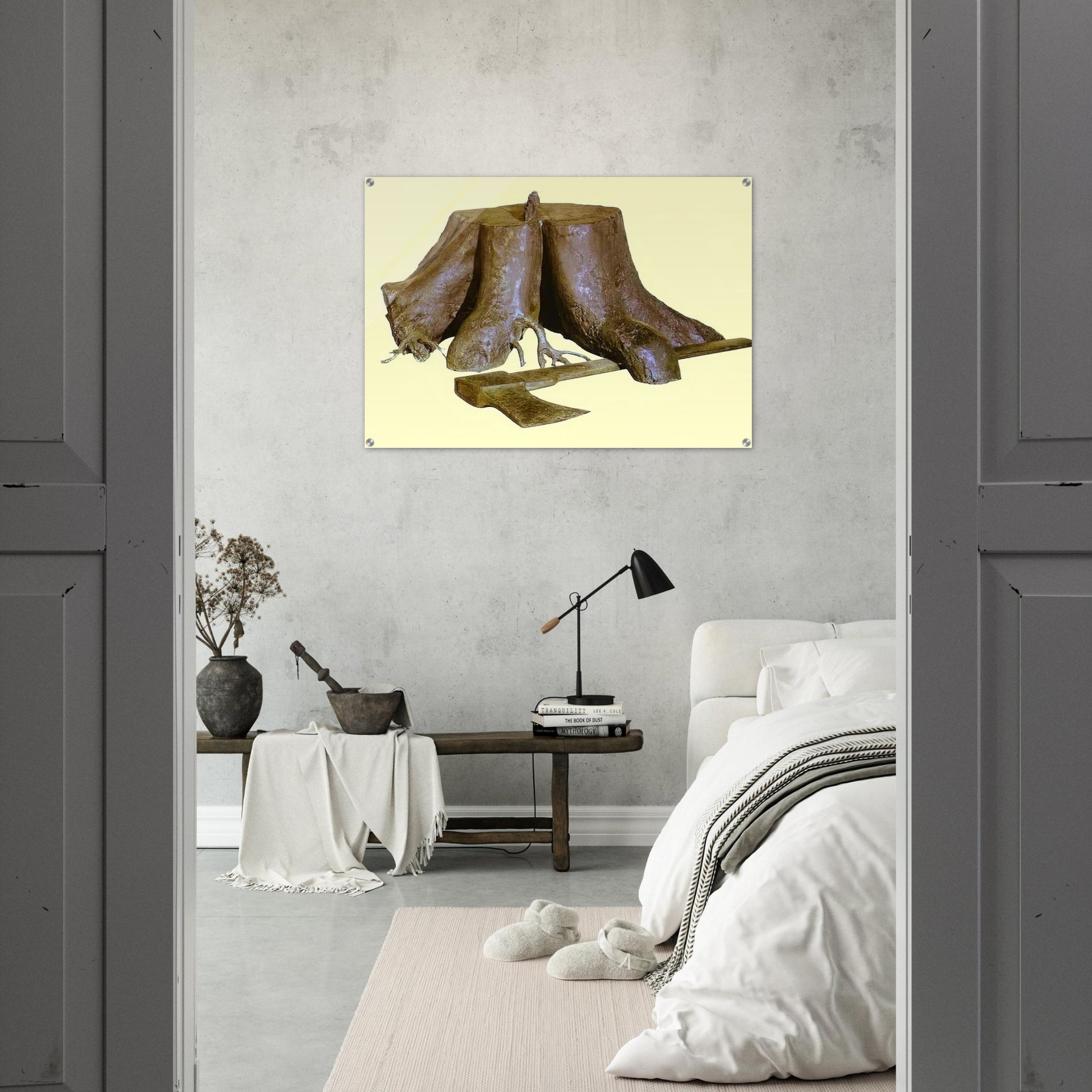 THE LABOURS OF ALEXANDER 1967 - Rene Magritte Acrylic Print - 70x100 cm / 28x40″ inches