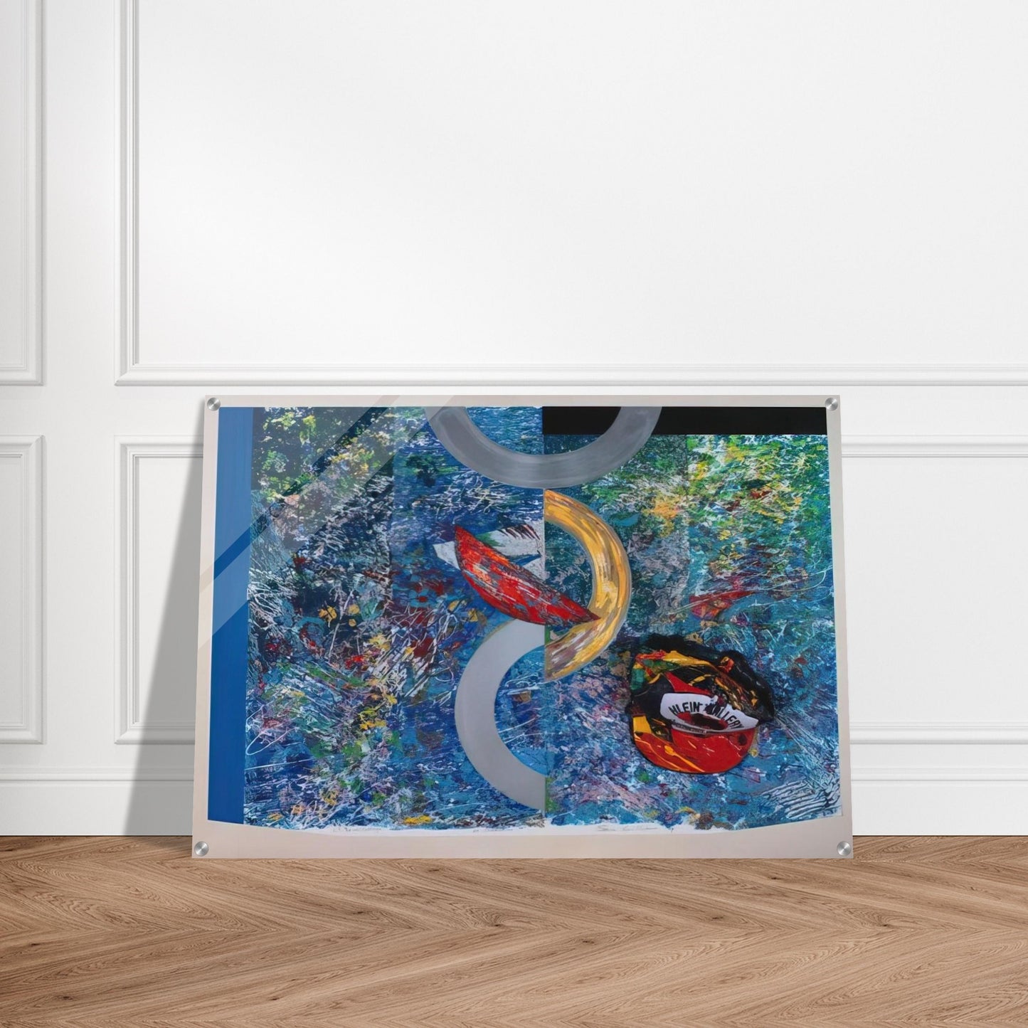 In Celebration - Sam Gilliam Acrylic Print - 70x100 cm / 28x40″ inches | Sam Gilliam Wall Art | Sam Gilliam Prints