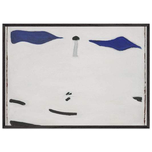 Fresh - 2007 N2 - Raoul De Keyser 70x100 cm / 28x40 inches Framed Art Print – Black Wooden Frame