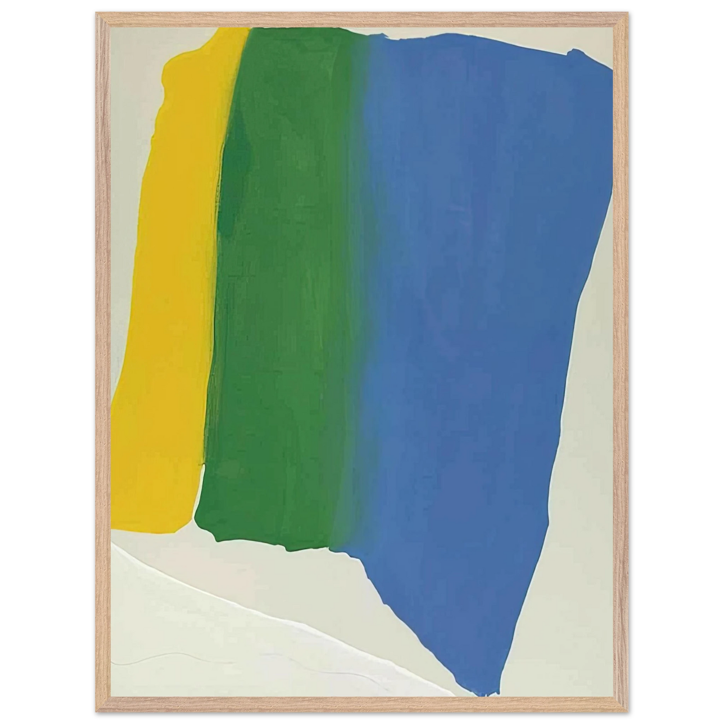 Helen Frankenthaler - Summer Insignia - 1969 Wall art - 21x29.7 cm / 8x12" - Fine Art Poster-canvas - -