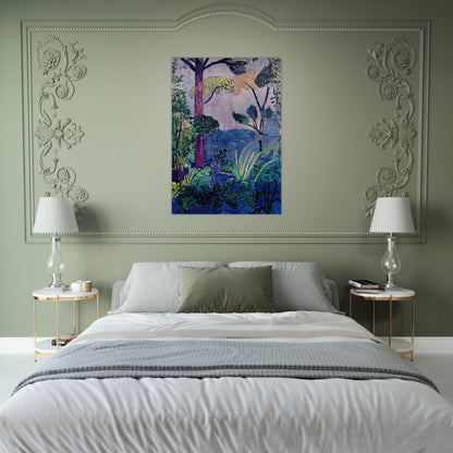 MOROCCAN LANDSCAPE - Henri Matisse Brushed Aluminum Print - 70x100 cm / 28x40 inches | Henri Matisse Aluminum Print | Henri Matisse Prints